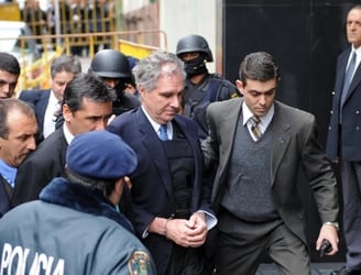 Juan Peirano fue detenido en enero pasado en Uruguay. Foto: AFP
