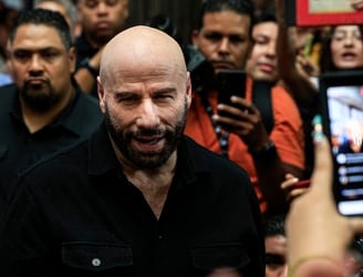 John Travolta fue ovacionado en el Festival Internacional de Panamá. Foto: Martin Bernetti / AFP