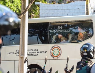 Tres internos brasileños ya fueron sacados de Tacumbú hoy. Foto archivo, Jorge Jara - Nación Media.