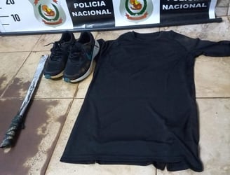 En poder del detenido encontraron las evidencias del hecho. Foto: Vanguardia.