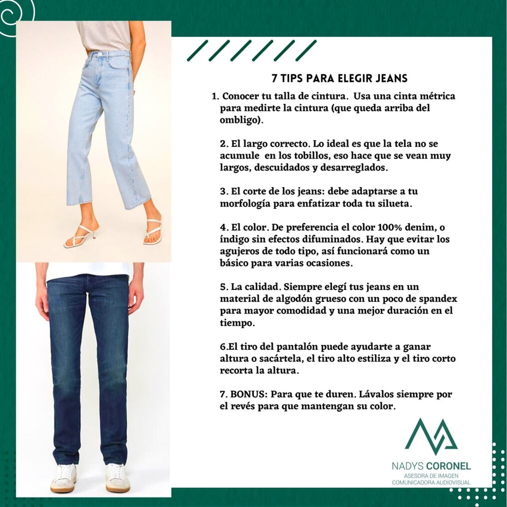Todo lo que necesitas saber: Guía de tallas y consejos para jeans