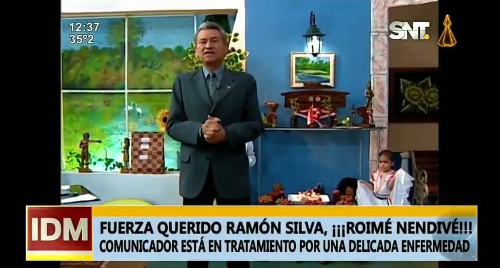 Hace 28 años Ramón Silva enseña el idioma Guaraní. Foto: Captura pantalla.
