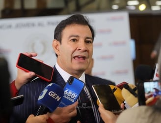 Silvio Ovelar, presidente del Congreso.FOTO: ARCHIVO