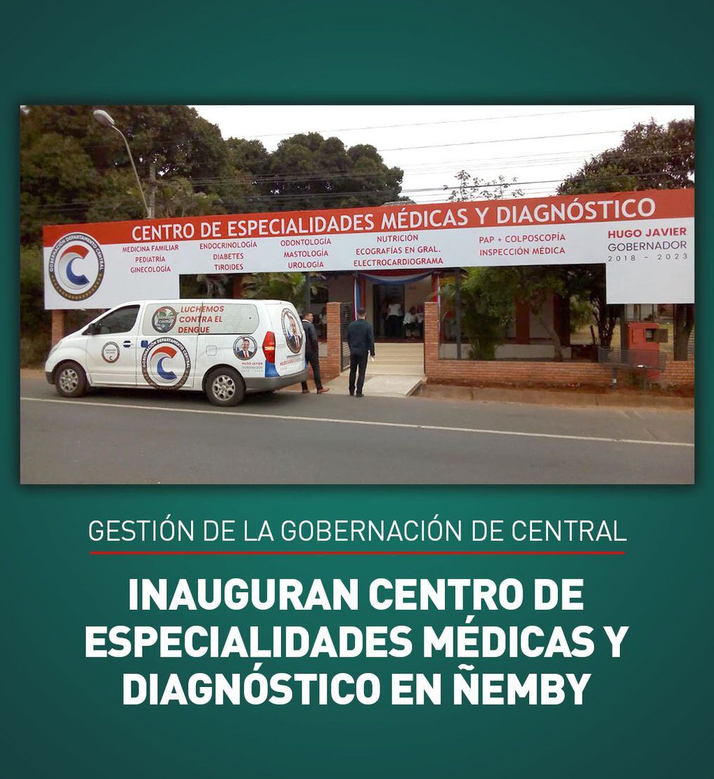 La Nacion Inauguran Centro De Especialidades Medicas Y Diagnostico En Nemby