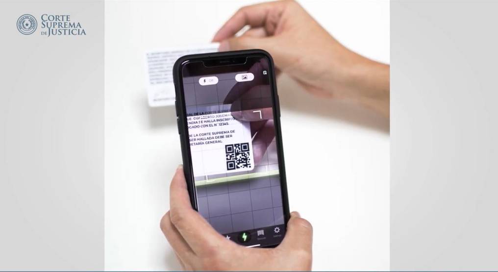 La nueva credencial contarÃ¡ con un CÃ³digo QR legible para cualquier Smartphone, que enlazarÃ¡ directamente con la plataforma de registro de la propia Corte.