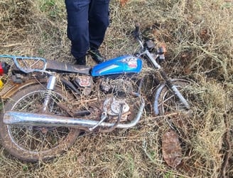 Imagen ilustrativa. La motocicleta fue hallada a 50 metros del cadáver.