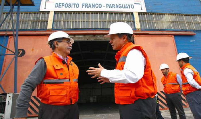 El Depósito Franco Paraguayo es de uso libre y gratuito en el puerto de Antofagasta, y próximamente se prevé la inauguración de una Zona Franca Paraguaya en la misma ciudad. Foto: Gentileza.