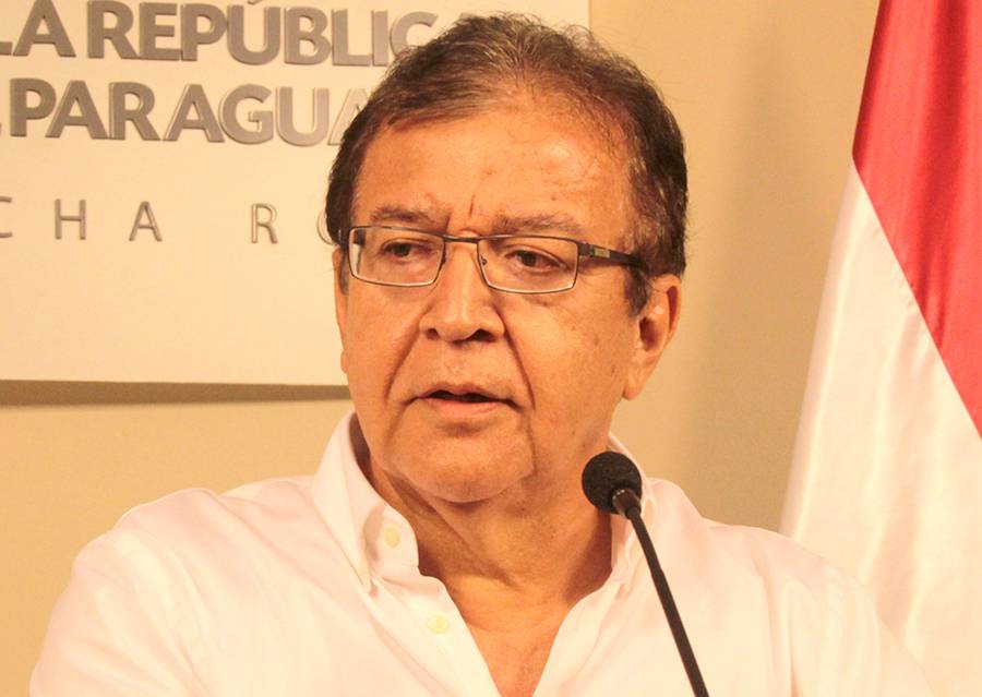 Nicanor Duarte Frutos, director paraguayo de Yacyretá.