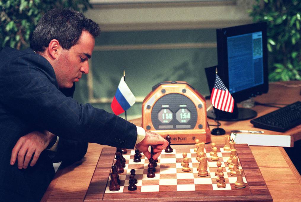 Kasparov com 15 anos, o Ogro de Baku 