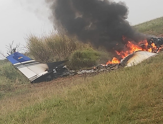 Otra avioneta incendiada en Canindeyu, la segunda en dos semanas-. Foto ilustración.