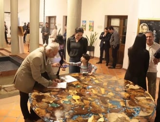 “Huellas de un Artista” está habilitada en el Centro Cultural Manzana de la Rivera