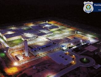 Imagen de la cárcel de máxima seguridad de Mossoró, en Brasil.