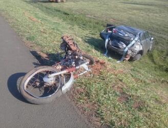 Un caso mortal más de accidente de motos que chocan a vehiculos reportó la policía. Foto ilustración.