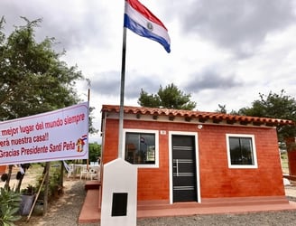 Concepción: inauguran las primeras 100 viviendas gestionadas y construidas por Peña. Foto: Gentileza.