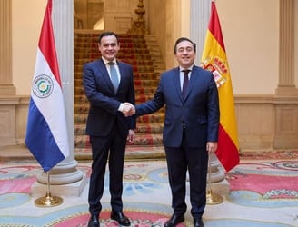 ​Cancilleres de Paraguay y España abordan temas de la agenda bilateral y de cooperación.