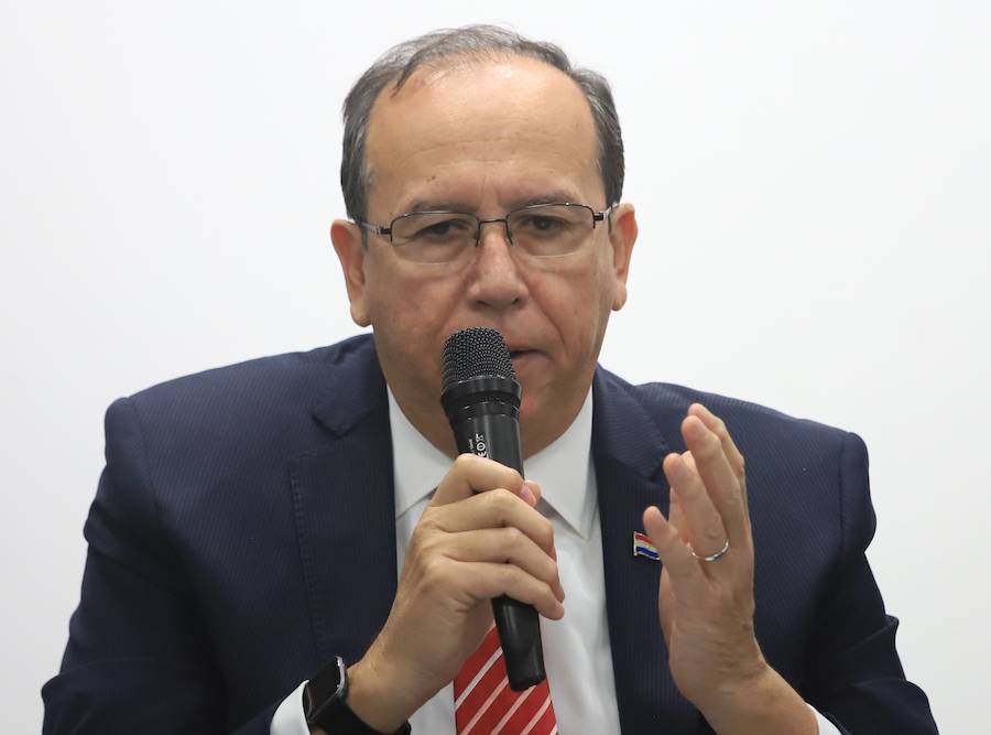 Manuel María Cáceres, director general paraguayo de Itaipú