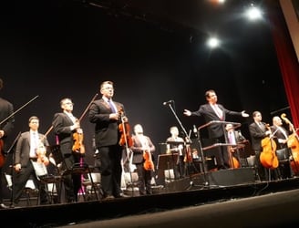 OCMA ofrecerá un concierto de pre-temporada 2024 en el Teatro Municipal de Asunción. Foto: instagram.com/ocma_py