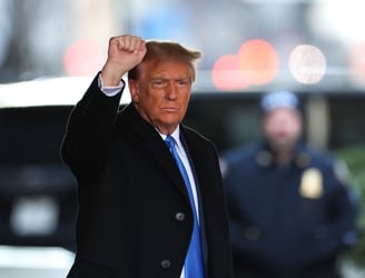 Donald Trump, expresidente de Estados Unidos. Foto: AFP.