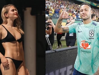 Luana Alonso reveló que Neymar Jr. le mandó mensajes privados al Instagram.