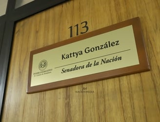 Oficina que pertenecía a Kattya González.