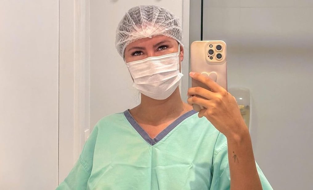 Alba Riquelme se recupera tras superar su cirugía contra la endometriosis. Foto: @albariquelme/Instagram