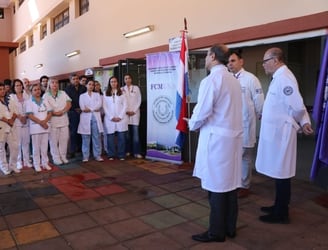 Inauguran mejoras edilicias en la Unidad Pediátrica Ambulatoria del Hospital de Clínicas.