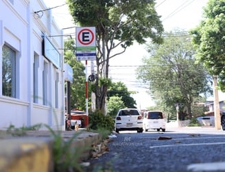 El estacionamiento tarifado fue interrumpido de manera temporal. Foto: Nación Media