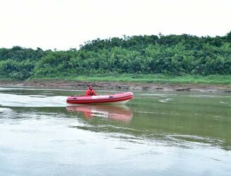 La búsqueda se realiza tanto en el río Paraná como también en el Monday. Foto: Gentileza.