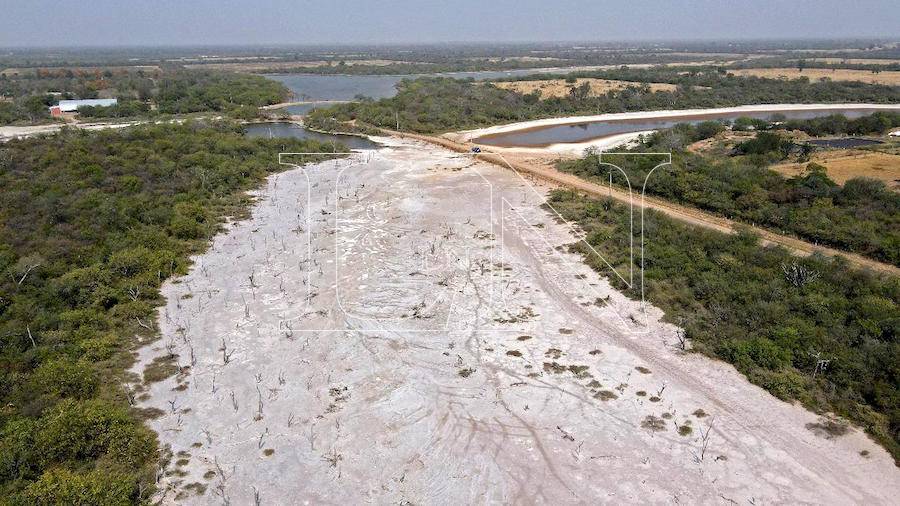 Varias zonas, en especial la zona norte del Chaco enfrenta nuevamente una fuerte sequía. Foto: Carlos Juri.