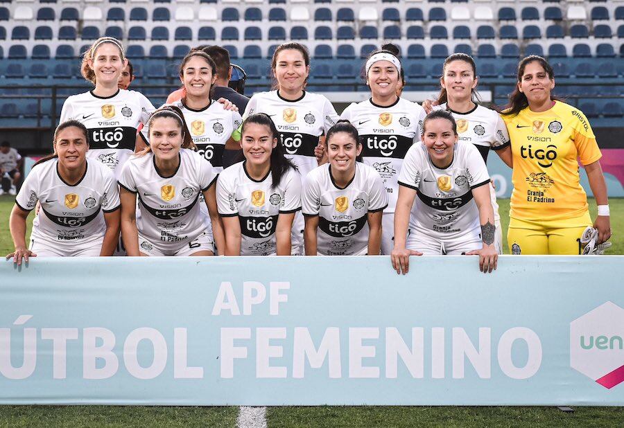 Olimpia debuta esta tarde ante Independiente de Santa Fe, Colombia, en la Copa Libertadores femenina.FOTO:OLIMPIA FEM