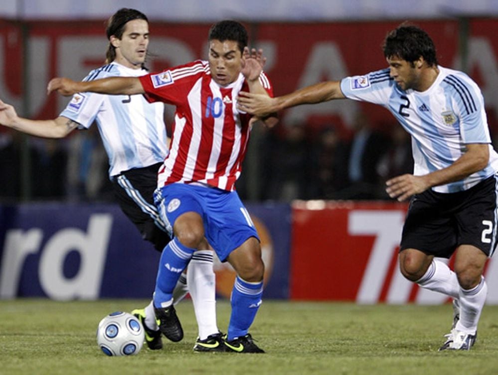 Salvador Cabañas, ágil y eficaz delantero que quedó en la inolvidable campaña de la selección paraguaya. Foto: Archivo