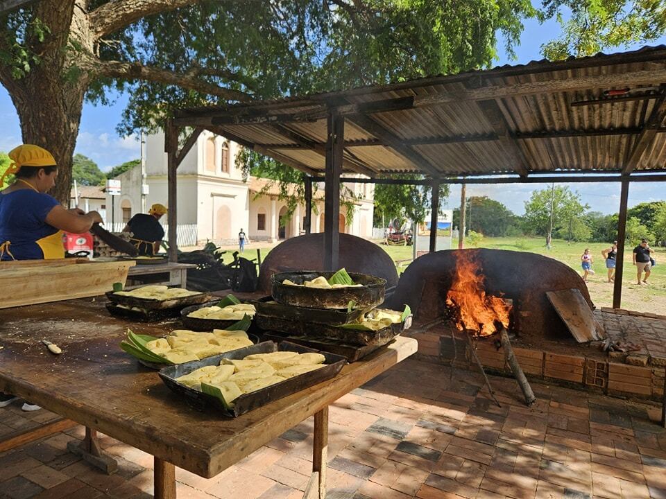 La elaboración de la chipa está prevista para toda la jornada del día Miércoles Santo. Foto: Gentileza