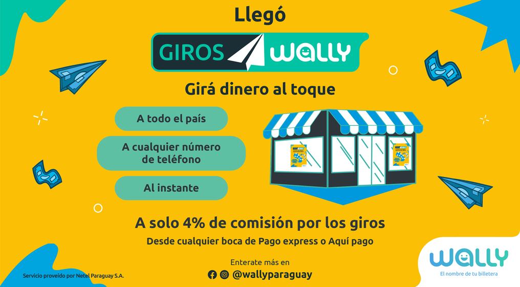Wally lanzó esta nueva opción de servicio con la que los usuarios pueden enviar y recibir dinero a cualquier número de teléfono. Foto: Gentileza