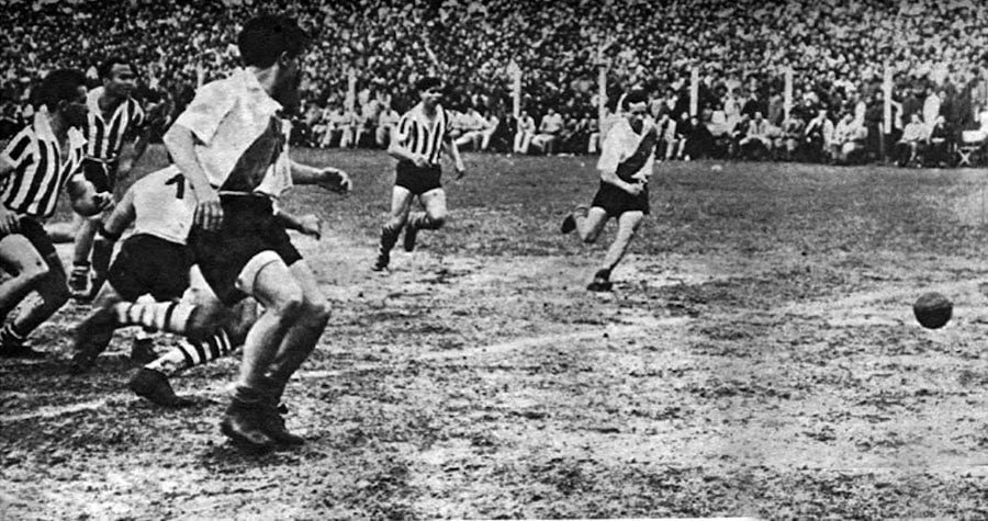 El 10 de julio de 1955, Libertad venció 5 a 1 a la Máquina de River Plate, uno de los mejores equipos de la época. Ahora sueña con volver a repetir la hazaña