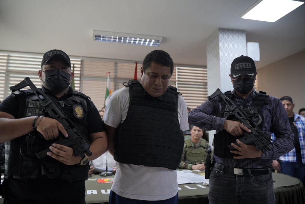 El peruano Jhosimar Vicente Cartagena Rodríguez, guardiaespaldas de Marset. Foto: MinGob