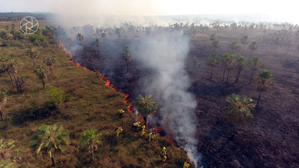 El 85 % de los incendios son provocados por actividad humana y piden mayor conciencia a la población. Foto: Archivo/Pánfilo Leguizamón