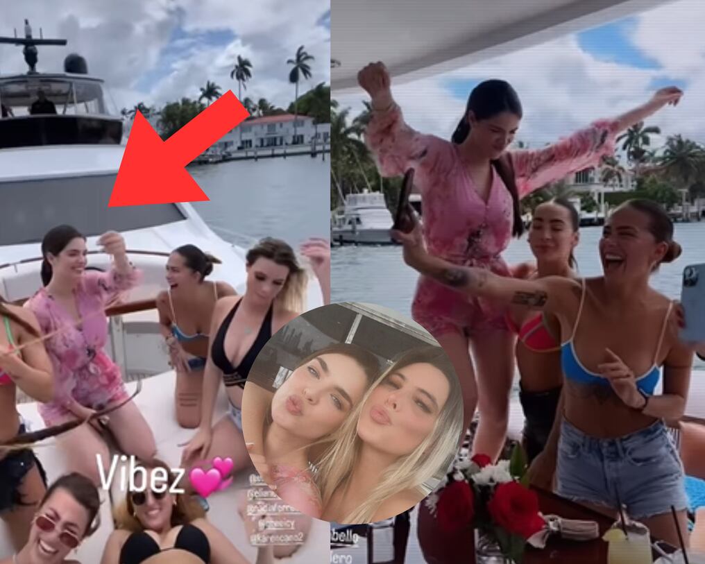 La modelo paraguaya Nadia Ferreira se codea con la elite de artistas de Miami. Foto: Captura de pantalla