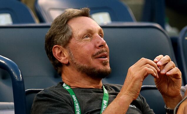 El multimillonario, Larry Ellison. Foto: AFP