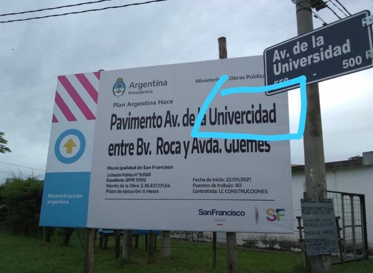Este caso ocurrió en Argentina y el propio vocero de la Presidencia salió a enmendar el error.