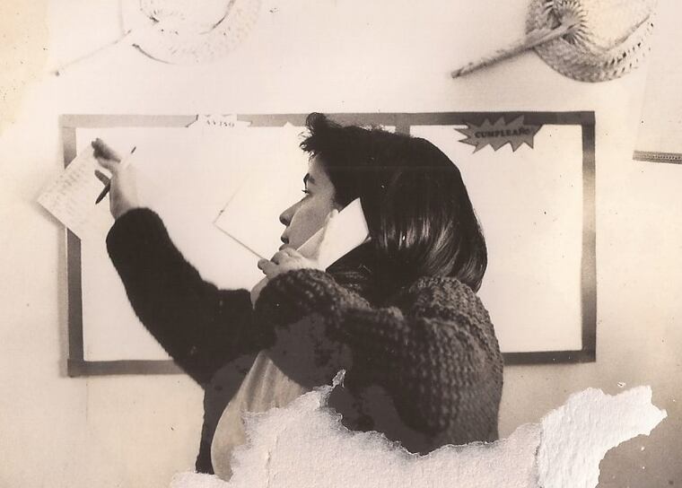 Julie Banks se destacó por su pasión el cine y el audiovisual,  rubros a los se dedicó en vida. Foto: Gentileza / Doc Py