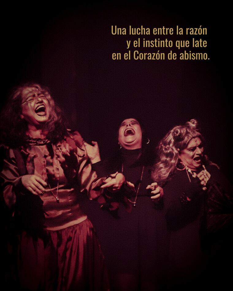 “Mefistófeles, Corazón de abismo” se presentará en el Teatro Municipal Ignacio A. Pane. Foto: Gentileza