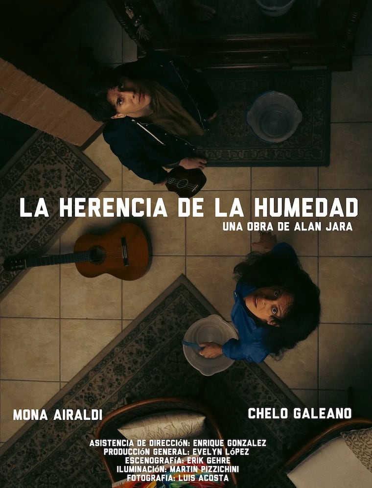 Flyer de “La Herencia de la humedad”.