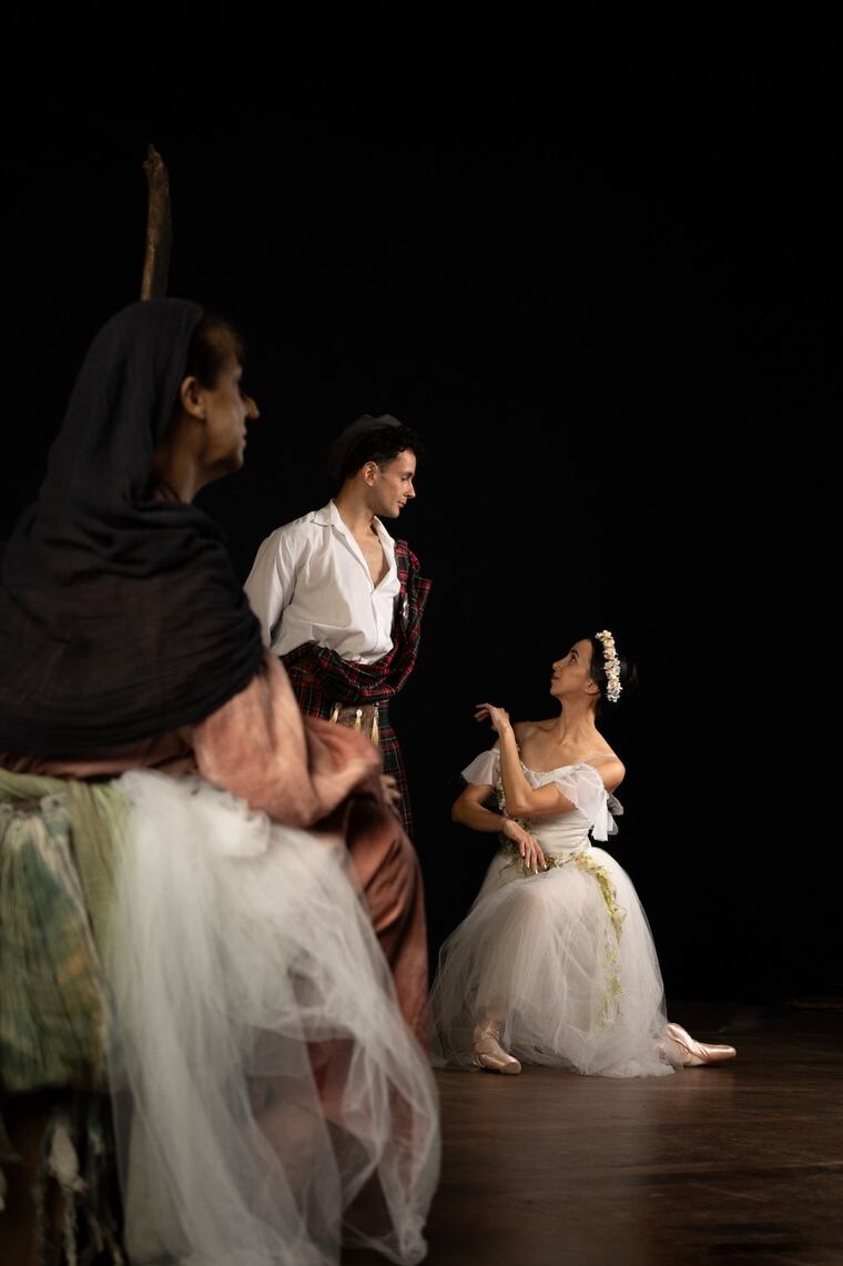 La Sílfide se estrena en el Teatro Municipal de Asunción. Foto: Gentileza