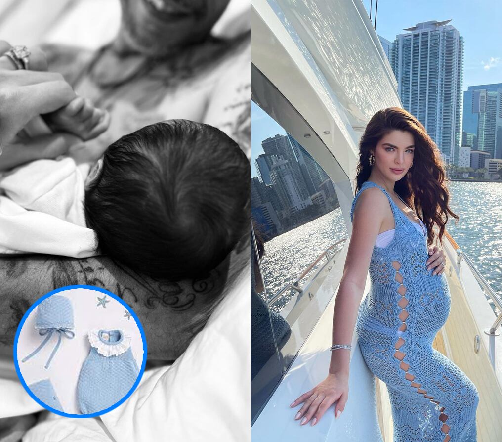 Nadia Ferreira dio a luz a un niño. Foto:@MarcAnthony/@NadiaFerreira