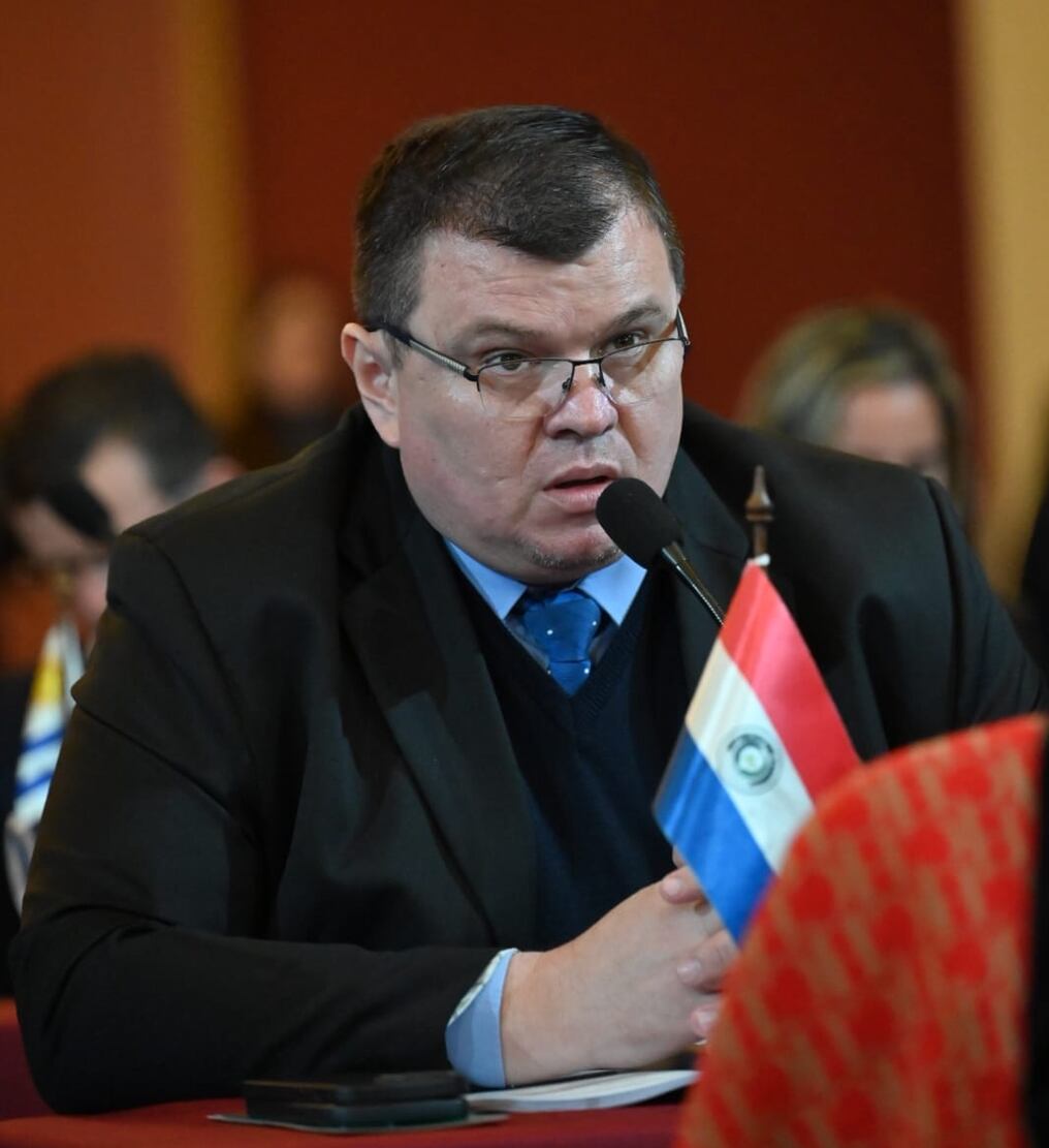 Dionisio Amarilla dijo que la iniciativa establecerá un órgano rector que fijará las pautas de transparencia de las cajas jubilatorias. Foto: @parlasur