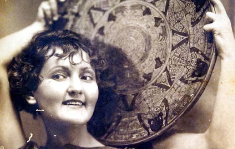 La recordada artista, Josefina Plá.