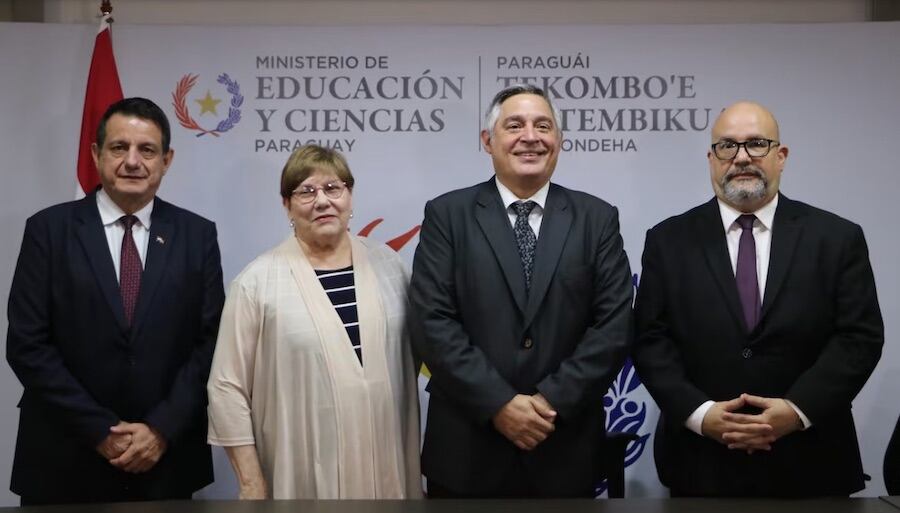 El ministro de Educación, Luis Fernando Ramírez, asumirá como presidente del Cones. Foto: Gentileza