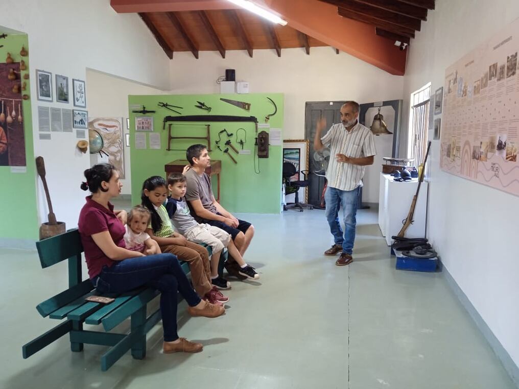 Museo Tacuru Pucu de Hernandarias que el sábado será parte del circuito "Noche de los Museos".