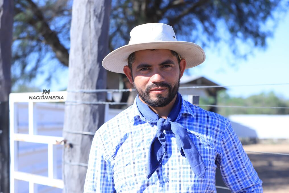 Agustín González Benítez, jinete ganador de la competencia de doma. Foto: Pánfilo Leguizamón
