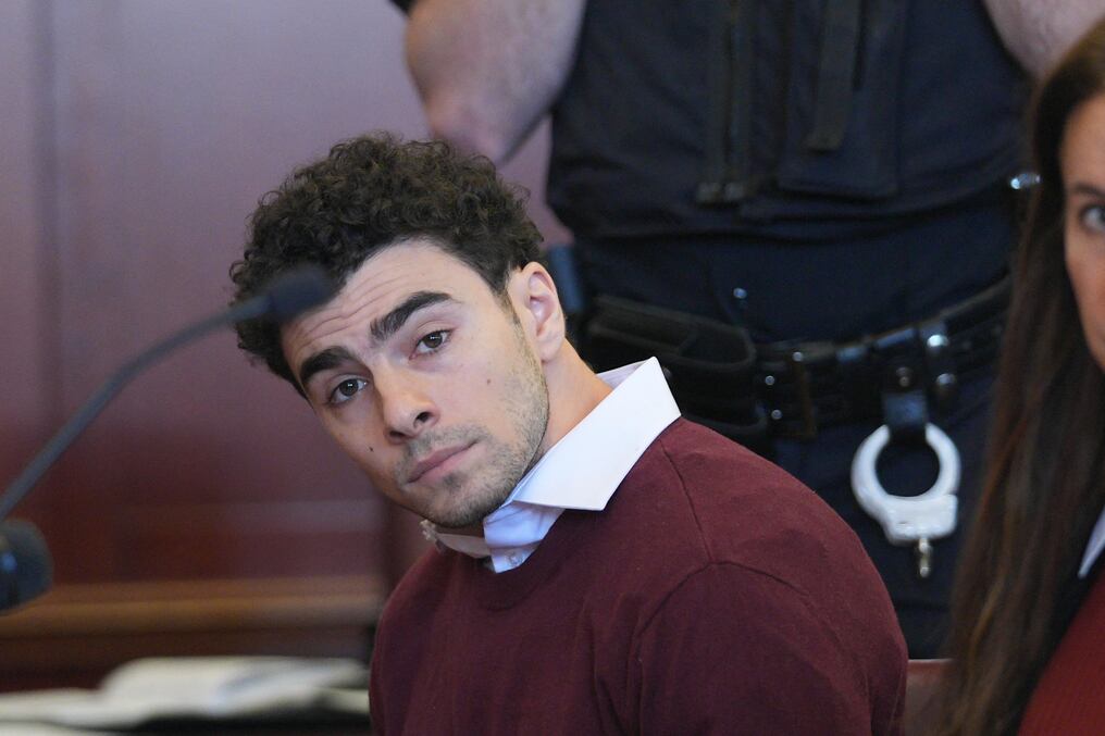Luigi Mangione compareció ante el Tribunal Penal de Manhattan el 23 de diciembre de 2024 en Nueva York. Foto: Curtis Means/AFP
